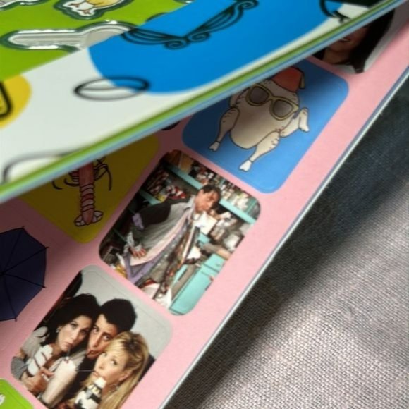 FRIENDS the TV SHOW STICKERS 250 scrapbook stickers NEW Matthew Perry - Picture 8 of 9
